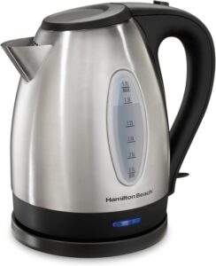 Hamilton Beach Stainless Steel 1.7 Liter Kettle