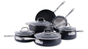 All-Clad HA1 Hard-Anodized Nonstick 10-Piece Set